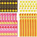42 Pcs Softball Hair Ties for Girls Softball Hair Scrunchies Accessories Elastic Sports Ribbon Bracelet for Players, Coaches, Teams Stocking Stuffers