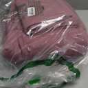 AMWAN Solid Purple Duvet Cover Queen Pale Mauve Solid Color Bedding Set Jersey Knit Cotton Comforter Cover Hotel Quality Solid Purple Comforter Cover for Kids Girl Women 1 Duvet Cover 2 Pillowcases (Queen(90"x90"))