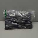 TrainingGirl Sauna Sweat Suit for Women Waist Trainer Workout Faja Weight Vest Body Shaper Shirt Band (Large, Black Silver Inner)