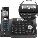 AT&T TL88102BK Expandable Cordless Phone with 2 Lines, DECT 6.0 Technology, Answering System and Dual Caller ID/Call Waiting