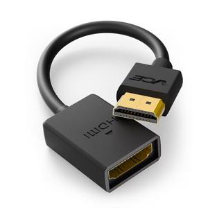 VCE 4K HDMI Extension Cable, Male to Female Adapter Short HDMI Extender, Support 4K@60Hz 3D Compatible with Google Chrome Cast, Roku Stick, HDTV, Laptop and PC, 5.5 Inches, 0.46 Feet