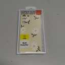 for Samsung Galaxy S22 Plus Case, Fashionable Flowers Designs Soft Silicone Drop Protective Fingerprint for Samsung S22 Plus Phone Cover, Daisy Rice White