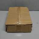 Wooden Tortilla Press with 50pcs Parchment Paper & Stainless Steel Dough Scraper, Large Mexican Square Flour Tortillera Presser Homemade for Tortillas Roti Burrito, Tacos, Pataconera, 8 inch