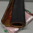 2 Pcs Merry Christmas Door Mats, Welcome Doormats with Layered Plaid Rug, Christmas Front Door Rugs for Entrance Porch Winter Holiday Outdoors Decor 17 x 29 Inch (Merry Christmas)