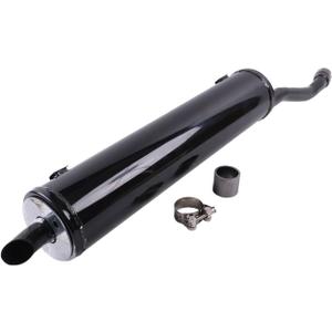 Muffler W/Gasket 5FU-E4710-00-00 4S1-E4710-00-00 Compatible with Yamaha Big Bear 400 YFM400F YFM 400F 4X4 2000-2006