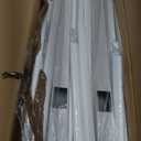 Hand Rails for Outdoor Steps，Stair Handrail & Indoor Stair Railing Kit，Railings for Outdoor Steps for Fence & Outdoor Steps (2, White-with Balusters, 4 Step)