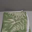 Horaldaily Spring Tablecloth 7070 Inch Round, Green Plants Wild Fern Washable Table Cover for Party Picnic Dinner Decor