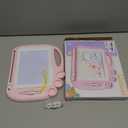 AiTuiTui Magnetic Drawing Board Toddler Toys for Girl Gifts, Erasable Doodle Sketching Writing Pad Travel Games for Kids in Car, Early Education Learning Skill Development Toys for Toddlers (Light Pink)