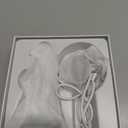 Red Light Therapy for Face and Neck, 7 Color Facial Massager with Adjustable Vibration and Thermals for Wrinkles, Double Chin, Portable Skin Care Tool with Base, White