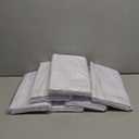 6 Pack White Tablecloth Rectangle Table Cloths for 6 Foot Rectangle Tables 60 X 102 Inch Table Covers Washable Polyester Tablecloth for Weddings, Parties, Banquet, and Daily Use