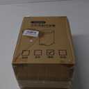 Feisco Small Trash Can with Lid,Small Bathroom Trash Can with Foot Pedal and Press Type Lid,Slim Step-On Trash Bin Wastebasket Garbage Can for Kitchen,Bathroom Office, Bedroom (Green, 1.8 Gallon)