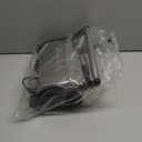 Chefman Electric Panini Press Grill, Compact 2-Slice Sandwich Maker, Non-Stick Coated Plates, Opens 180 Degrees, Dishwasher Safe, Removable Drip Tray, Stainless Steel/Black