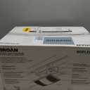 Broan-NuTone BHFLED110 PowerHeat Bathroom Exhaust Fan, Heater, and LED Light Combination, Size: 110 CFM