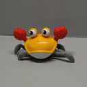 FEELGUY Crawling Crab Baby Toy, Fantastic Creatures Toys Infant Sensory Tummy time Toys Babies boy Girl for 36 Months to 15 Years Learning to Crawl Walking Toddler Gifts (Yellow)