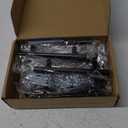 Ravinte 18 Pack 6-3/8 inch Cabinet Pulls Matte Black Stainless Steel Kitchen Cupboard Handles Cabinet Handles 4 Hole Center