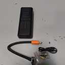 AIRSURE Tire Inflator Portable Air Compressor, 150 PSI Fast Inflation Cordless Air Pump with LED Light, Auto Shut-Off, Rechargeable Battery for Car, Motorcycle, Bike, and Sports Balls