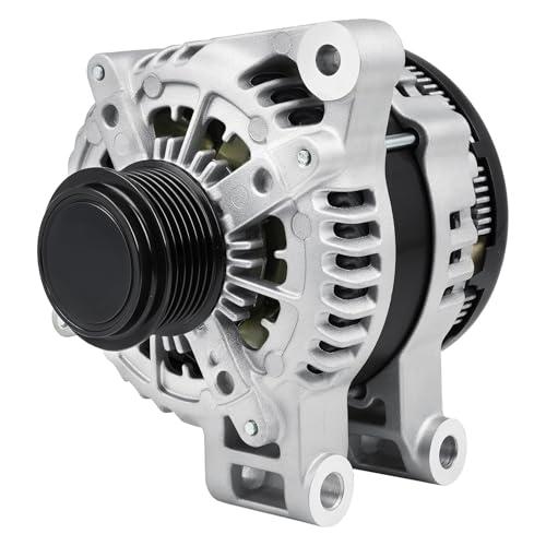 New Alternator Replacement for V6 3.6L 2009-2017 Chevrolet Traverse, 2007-2016 GMC Acadia, 2007-2010 Saturn Outlook, 2008-2017 Buick Enclave, 20838975, 23105717, 25815839, GM20838975, 11252N