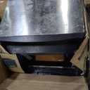 YITAHOME Upgraded 350 LBS Commercial Ice Maker Machine Under Counter with 100lbs Storage Bin, Stainless Steel Ice Scoop, Blue Light, Freestanding Ice Machine for Home, Bar, Restaurants, Coffee Shop