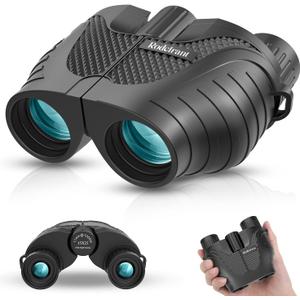 Binoculars 15x25 for Adults,Waterproof Durable & Clear Binoculars with Low Light Night Vision for Sightseeing,Concerts and Bird Watching (Black)