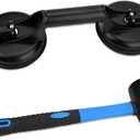 FCHO Floor Gap Fixer Tool for Laminate Floor Gap Repair Include Suction Cup and Mallet (Can't use on scraped surface floor) (Blue)