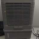 37" Evaporative Air Cooler 3000 CFM, 8 Gal Water Tank, 3 Speeds, Oscillating Cools up to 720 Sq. ft, Portable Industrial Swamp Water Cooler for Outdoor Commercial Factory - Gray