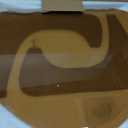 Modern Glass Coffee Table, Mid Century Small Coffee Table, Coffee Table for Living Room,Suitable for Bedroom Living Room Reception Office Tables (Walnut/Brown, Small)