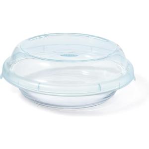 OXO Good Grips GLASS PIE PLATE WITH LID (1.4 qt)
