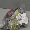 Hedoc 2 Pack Fake Owl Decoys to Scare Birds Away, Great Horned Owl Bird Deterrents, Nature Scarecrow Plastic Pest Repellent, Garden Decor and Yard Decoration for Gardens and Rooftops