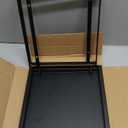 Nxconsu Expandable Cabinet Shelf Organizer Riser for Kitchen Pantry Cupboard Under Sink Countertop Home Storage Organization Rack Space Saver Freestanding Heavy Duty Nonslip Stackable Black Large