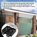 Lift Master 41A4373A Garage Door Safety Sensor Replacement for Lift Master Chamberlain Garage Door Opener, Safety Sensors Beam Eyes (Plastic Sensor)
