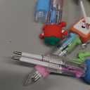 CZWZ 20Pcs Mini Multicolor Pens in One 4-in-1 Cute Pens Bulk for Kids, Fun Kawaii Ballpoint Pens for Birthdays and Children's Party Favors Gifts Teacher School Supplies