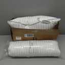 Basic Beyond King Size Bed Pillow - 2 Pack Hotel Collection Super Soft Down Alternative Pillow for Sleeping, 20x36 Inches (White)