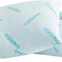 Therapedic Ultra Cooling Pillows 2 Pack – Cooling, Hypoallergenic, Breathable (Standard/Queen 20x28)