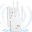 2025 WiFi Extenders Signal Booster for Home Long Range Up to 9800 sq. ft & 40 Devices, WiFi Extender Signal Booster, Internet Booster, Long Range WiFi Extender, Quick Setup-Medium