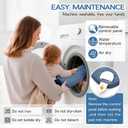 Heating Pad for Gifts Soothing Heat Therapy for Women & Men, Perfect Christmas, Mothers Day, Birthday Gifts for Her, Dad Gifts & White Elephant Gift, Cozy Stocking Stuffer for Women/Mom (12'' x 24'', Blue)