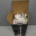 Umite Chef Kitchen Cooking Utensils Set, 33 pcs Non-stick Silicone Cooking Kitchen Utensils Spatula Set with Holder, Wooden Handle Silicone Kitchen Gadgets Utensil Set (Cream White)