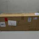 60" Wood Ceiling Fan no Lights with Remote, Reversible DC Motor 6-Speed Ceiling Fan, 3 Wood Fan Blades White Ceiling Fan Without Light, Modern Propeller Ceiling Fans for Bedroom/Living Room