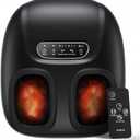 RENPHO Shiatsu Foot Massager Machine with Heat, Electric Heated Foot Massager with Remote for Plantar Fasciitis, Size Up to 11