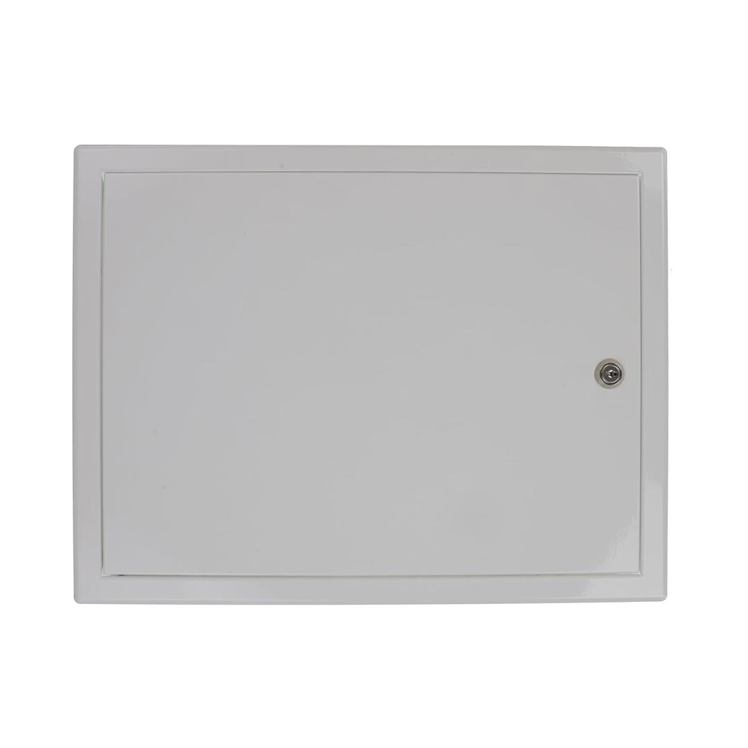 Repa Market 16 x 12 Inch Access Panel for Drywall/White Galvanized Steel Wall Hole Cover/Lockable Access Door with Key/Heavy-Duty Service Hatch for Plumbing, Electrical, HVAC Access Door