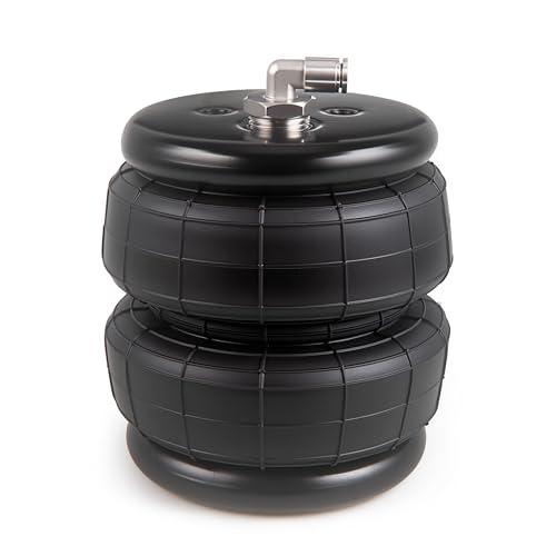 ZHSYMX Universal Air Suspension Spring Triple Bellow Standard 2600 lb 1/2"npt Single Port Air Ride Strut Assembly universal for most brand trucks 3E2300