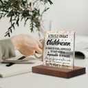 A Truly Great Obstetrician, Thank you Appreciation gifts for Obstetrician GYN Doctor, Thank You Gift for Obstetrician Birth Delivery Specialist, OB Office Desk Decorative Signs & Plaques-LYK60