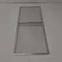 Pizza Screen 11 x 16 Inch 2 Pack Rectangular Aluminum Pizza Pan Restaurant-Grade Flatbread Screen Pizza Crisper Pan,Oven-Safe