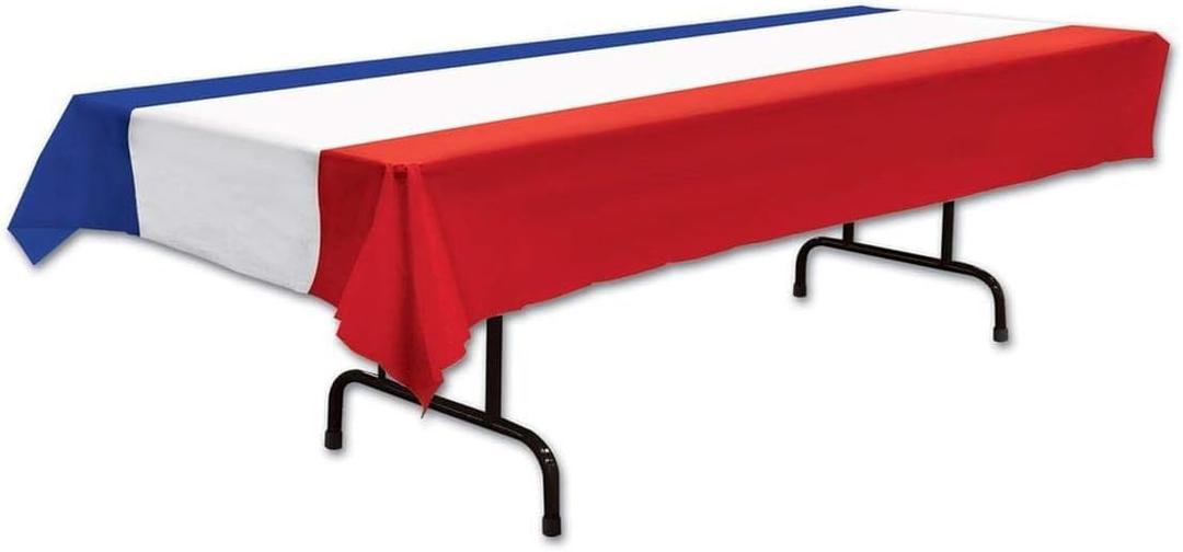Beistle Patriotic Tablecover 54" x 108"