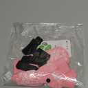 EXPAWLORER Anti Slip Dog Socks to Prevent Licking Paws, Dog Shoes for Hot Pavement, Dog Booties for Small Medium Large Senior Dogs, Traction Control Boots & Paw Protectors for Hardwood Floors (Medium (4 Count), Pink)