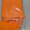MIULEE Orange Bathroom Rugs Set 2 Piece, Soft Absorbent Microfiber Bath Mat Set, Non Slip Quick Dry Machine Washable Plush Shaggy Bath Rugs for Bathroom Floor, Tub and Shower, 16x24 inches