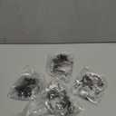 FINGERINSPIRE 300 PCS Felt Mouth for Dolls 5 Sizes Black Felt Mouth Felt Craft Doll Mouths Safety Felt Mouth for Crafts Puppet Teddy Bear Crochet Plush Animals DIY Making Accessories