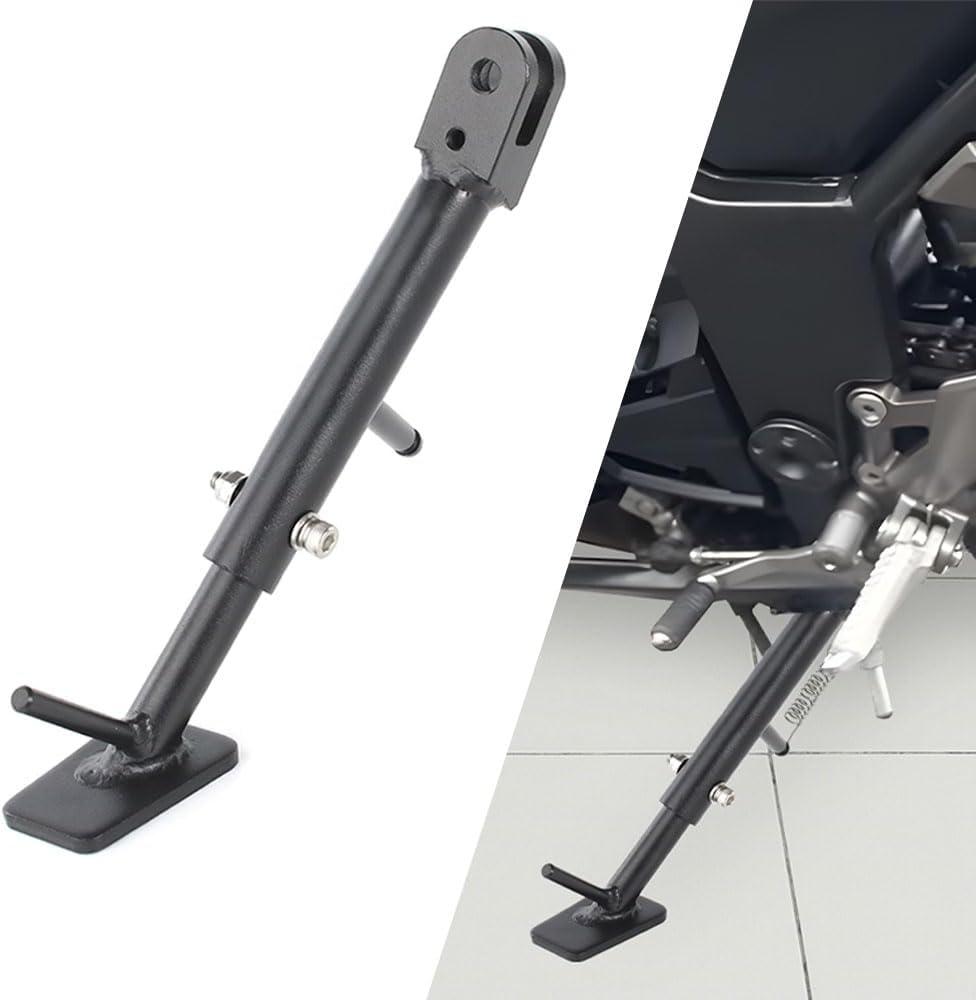 Kickstand Stand Fit for Ninja 250 ABS Z250 ABS Ninja 300 ABS Ninja 300 SE Adjustable 0''-2.5'' Motorcycle Steel Side Stand