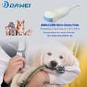 DAWEI Mu10 Veterinary Ultrasound Machine Scanner with Waterproof Probe B,BB,BM,4B for Vet Ultrasound Scanner Animals Pregnancy Examination for Dog,Sheep,Cattle,Horse,Pig (Micro-Convex Probe)