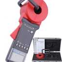 ETCR2100A+ Ground Earth Resistance Clamp Tester 0.01-200 Earth Loop Resistant Clamp Meter with LCD Display for Electric Power Telecommunications Oil Field
