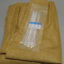 iCover 3x10ft Balcony Privacy Screen Fence, UV-Resistant Railing Fencing Cover for Porch Deck Patio Garden Backyard, Cable Zip Ties Included, Sand